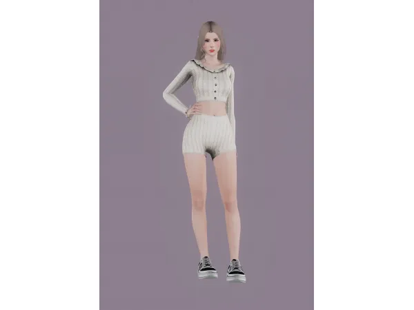 chamomilewine_LemonsСamilleOutfitTS3 - The Sims 3 Custom Content