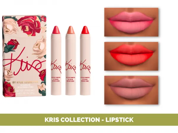 Alpha KRIS COLLECTION LIPSTICK - The Sims 4 Custom Content