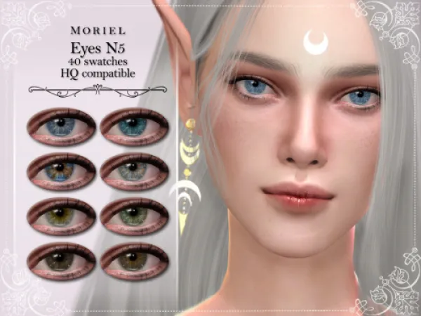 Mix Eyes N5 Shiva by moriel update - The Sims 4 Custom Content