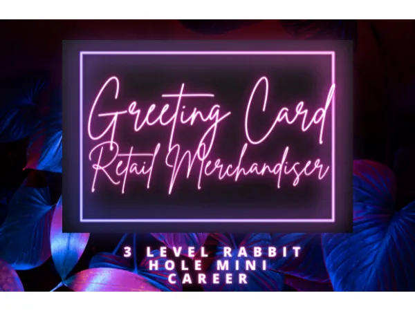 Maxis Match Greeting Card Retail Merchandiser Mini Career by QuietPriestess - The Sims 4 Custom Content