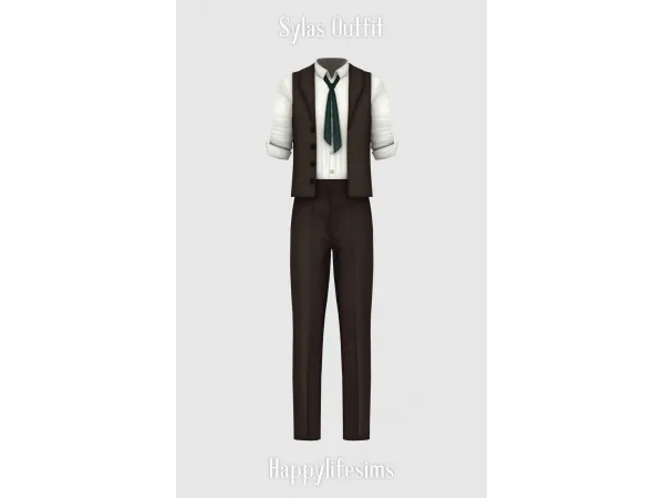 Maxis Match [Lonelyboy] Sylas' Fashion Set - The Sims 4 Custom Content