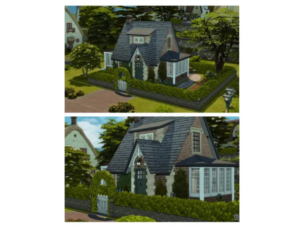 Maxis Match Tiny English Cottage by Sooky88 - The Sims 4 Custom Content