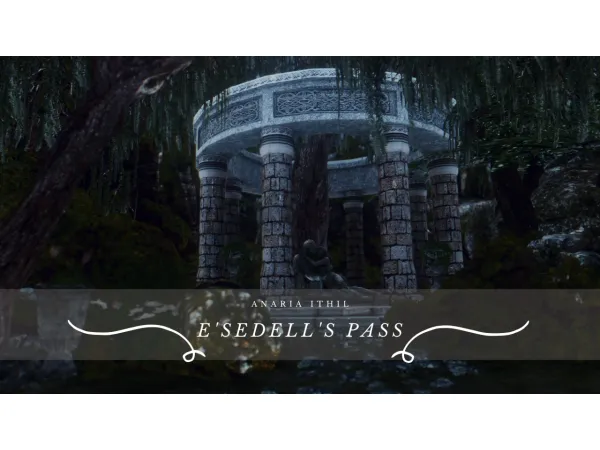Mix E'SEDELLS PASS LOT DOWNLOAD - The Sims 4 Custom Content