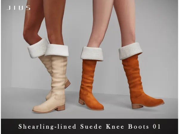 Alpha The Boots Collection Part I sims by Jius - The Sims 4 Custom Content