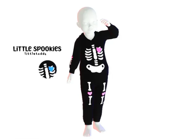 Alpha Halloween Outfit by littletodds - The Sims 4 Custom Content