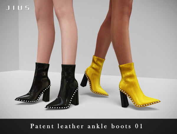 Alpha The Boots Collection Part I sims by simsfinds - The Sims 4 Custom Content