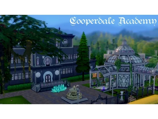 Maxis Match Cooperdale Academy - The Sims 4 Custom Content