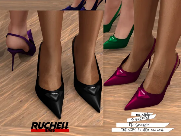 Alpha PD Scarpin - The Sims 4 Custom Content