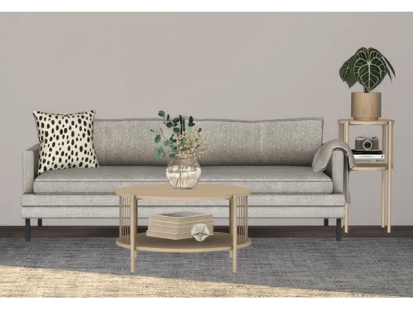 Alpha Egelev Coffee Table Side Table - The Sims 4 Custom Content
