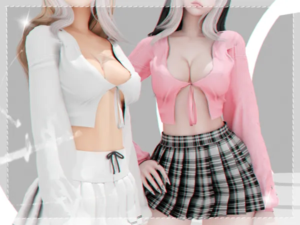 Alpha Futura sweater babyetears - The Sims 4 Custom Content