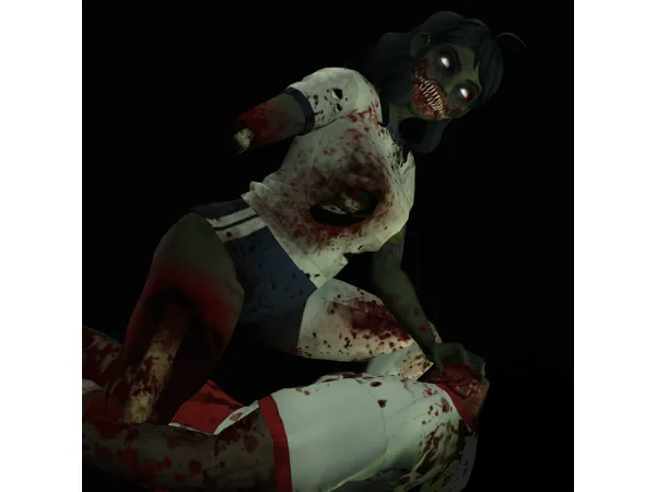 Maxis Match Sports Set ZOMBIFIED by Saruin - The Sims 4 Custom Content