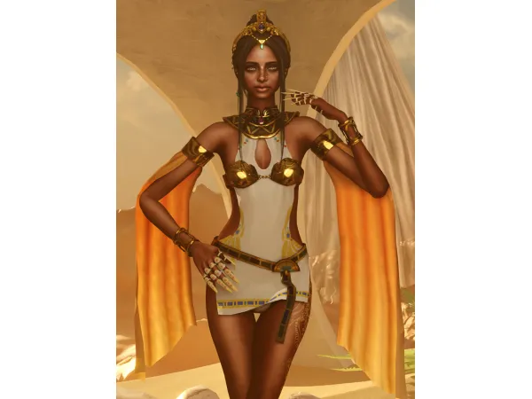 Alpha DOAXVV Ancient Oasis by Simsonico - The Sims 4 Custom Content