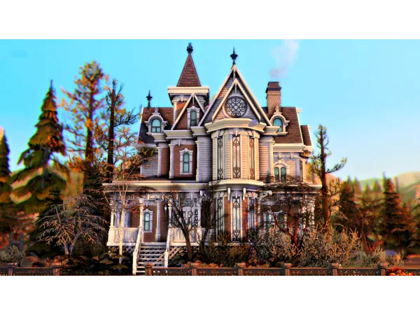 Maxis Match Haunted House - The Sims 4 Custom Content