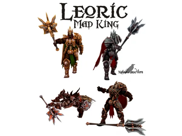 Alpha Leoric Mad King Auditore by Natalia - The Sims 4 Custom Content