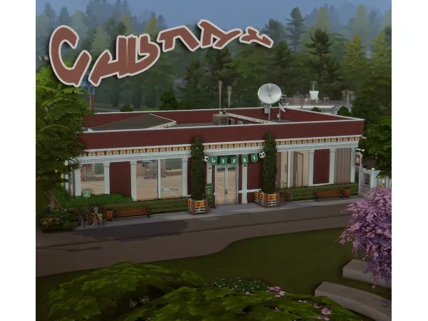 Maxis Match High School Auditorium - The Sims 4 Custom Content
