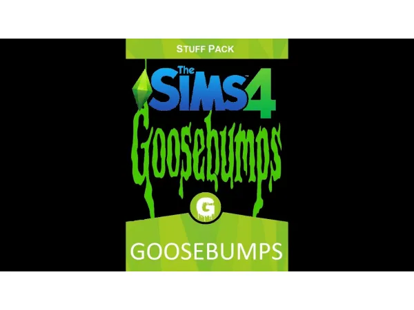 Maxis Match Goosebumps Stuff Pack by Horni4Elves - The Sims 4 Custom Content