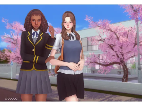 Maxis Match Copperdale Set by cloudcat - The Sims 4 Custom Content