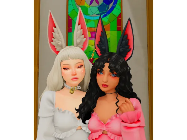 Maxis Match Tighnari Ears by Saruin - The Sims 4 Custom Content