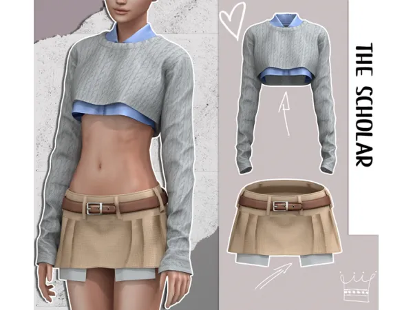 Alpha Euphoria highschool by Belaoallure - The Sims 4 Custom Content