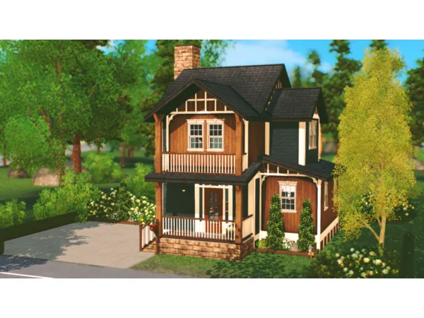 TWO STOREY STARTER part two 1000 followers gift - The Sims 3 Custom Content