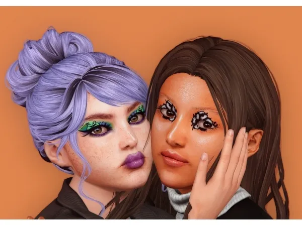Smallsimmer Small Halloween Makeup Dump - The Sims 3 Custom Content