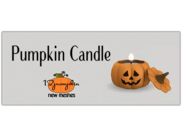 Mix Pumpkin Candle - The Sims 4 Custom Content