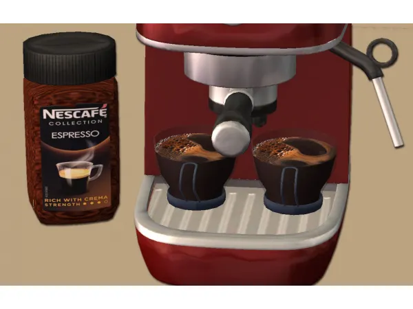 BuffSum EspressoCup Replacement for - The Sims 2 Custom Content