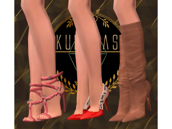 Kurimas 4t2 Aingeru Shoes Madlen - The Sims 2 Custom Content