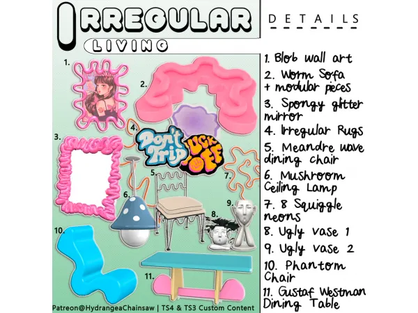 Irregular Living - The Sims 3 Custom Content