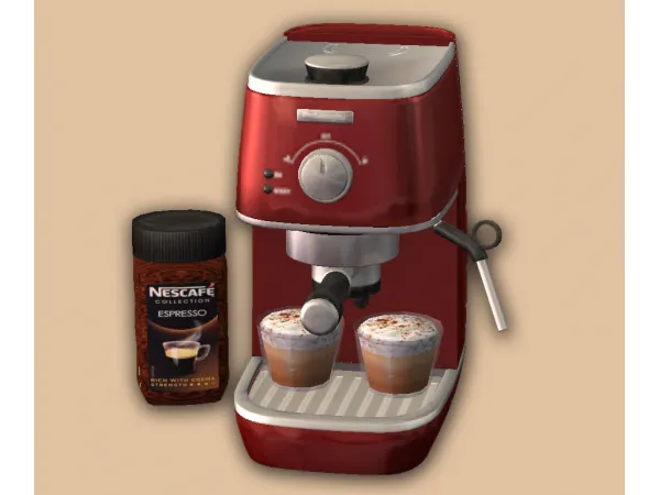 Dddaeng Coffee Machine for - The Sims 2 Custom Content