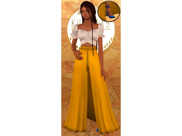 Kurimas 4t2 1989 Dress QICC - The Sims 2 Custom Content