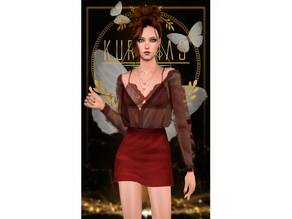Kurimas4t2 RosemaryOutfilt_Madlen - The Sims 2 Custom Content