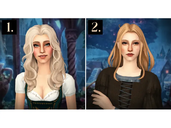 4t2 hair conversions - The Sims 2 Custom Content