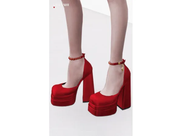 Alpha Versace Medusa Aevitas Platform Pumps by Charonlee SIMS - The Sims 4 Custom Content