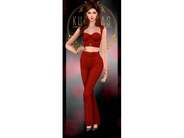 Kurimas4t2LaylaOutfit_Madlen - The Sims 2 Custom Content
