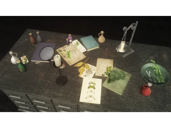 4t2 KHD Apothecarium Set - The Sims 2 Custom Content