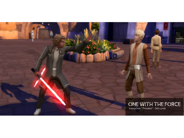 Maxis Match Star Wars One With The Force by Nimoleth - The Sims 4 Custom Content