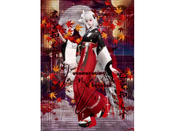 Alpha Jamais Vu 君を知らず by usamarusims - The Sims 4 Custom Content