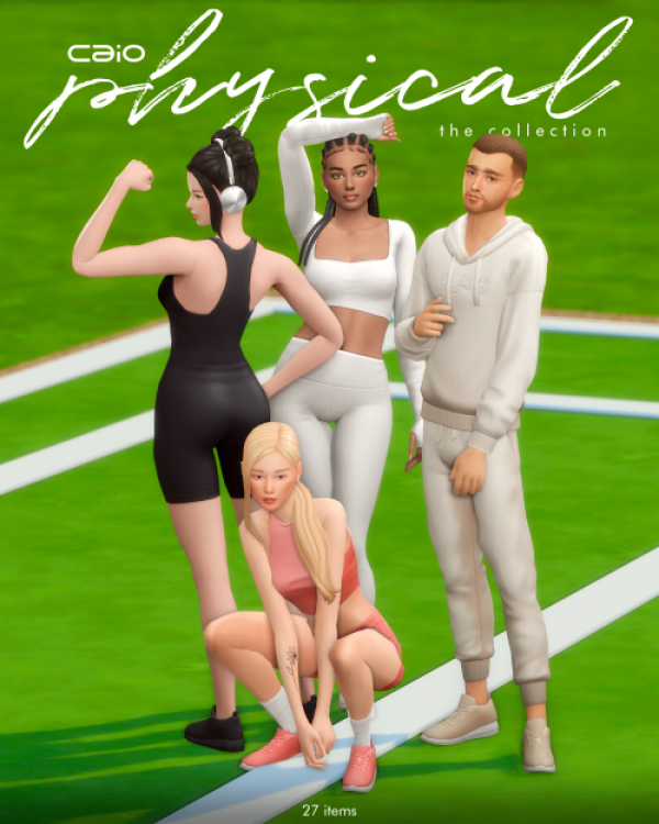Maxis Match Physical A 27 item collection by simsfinds - The Sims 4 Custom Content