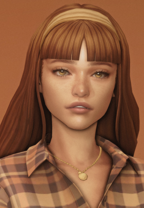Maxis Match vera hair by simsfinds - The Sims 4 Custom Content