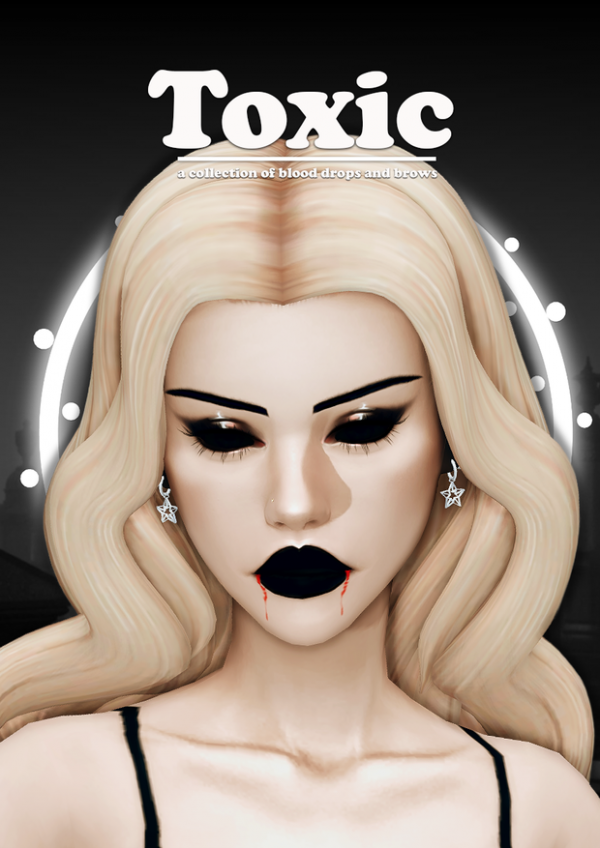 Maxis Match 41918880873999 TOXIC a collection of blood and brows 41918880873999 by simsfinds - The Sims 4 Custom Content