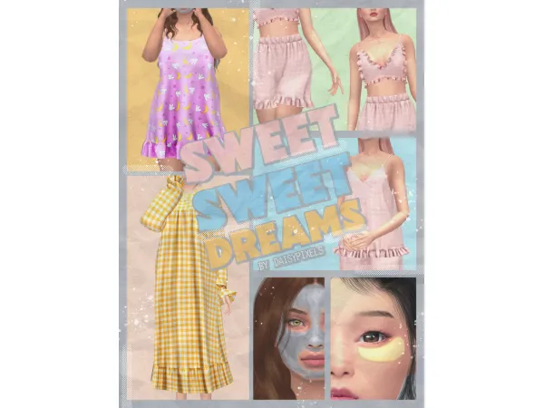 Alpha Sweet Sweet Dreams 41785736887823 by Daisy Pixels - The Sims 4 Custom Content
