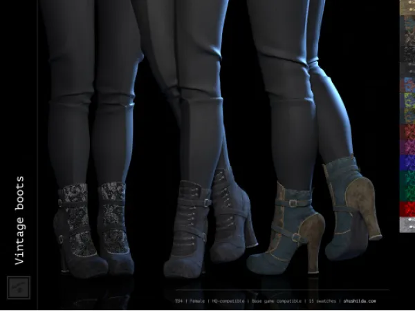 Vintage boots by shushilda