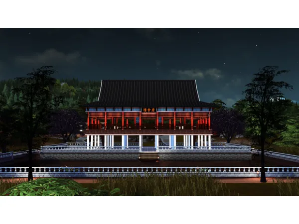 Maxis Match Gyeonghoeru () by Atelier Lena - The Sims 4 Custom Content