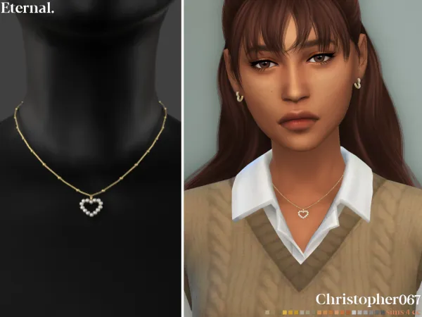 Alpha ETERNAL NECKLACE - The Sims 4 Custom Content