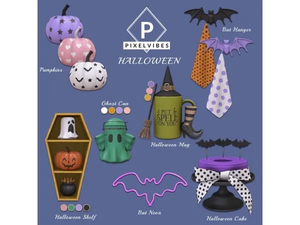 Maxis Match Happy Halloween - The Sims 4 Custom Content