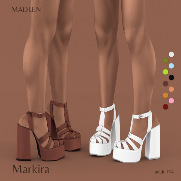 Maxis Match Markira Shoes by madlensims - The Sims 4 Custom Content