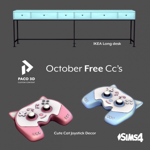 Alpha October Free 's by simsfinds - The Sims 4 Custom Content