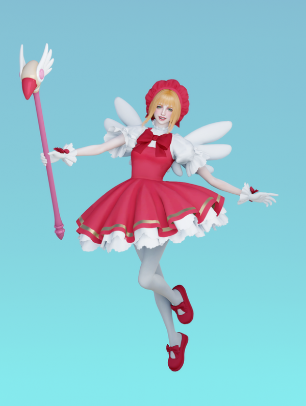 Alpha Shining Nikki x Cardcaptor Sakura by simsfinds - The Sims 4 Custom Content