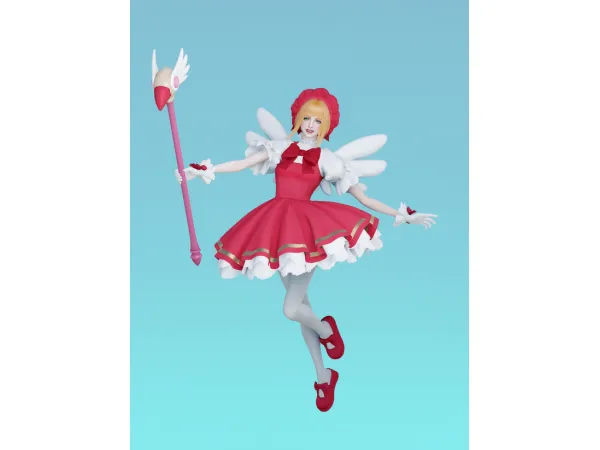 Alpha Shining Nikki x Cardcaptor Sakura by Simsonico - The Sims 4 Custom Content